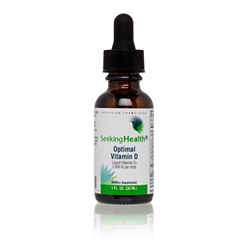 Seeking Health Optimal Vitamin D3 Liquid Liquid Vitamins 2,000 IU